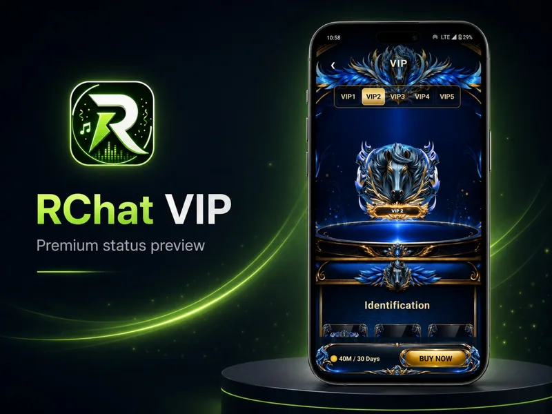 RChat VIP system interface